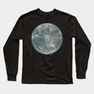 More plastic, Less planet (planet only) Long Sleeve T-Shirt